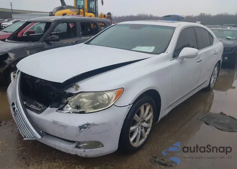 2008 Lexus Ls 460 из США, поврежденный, VIN JTHBL46F885060351